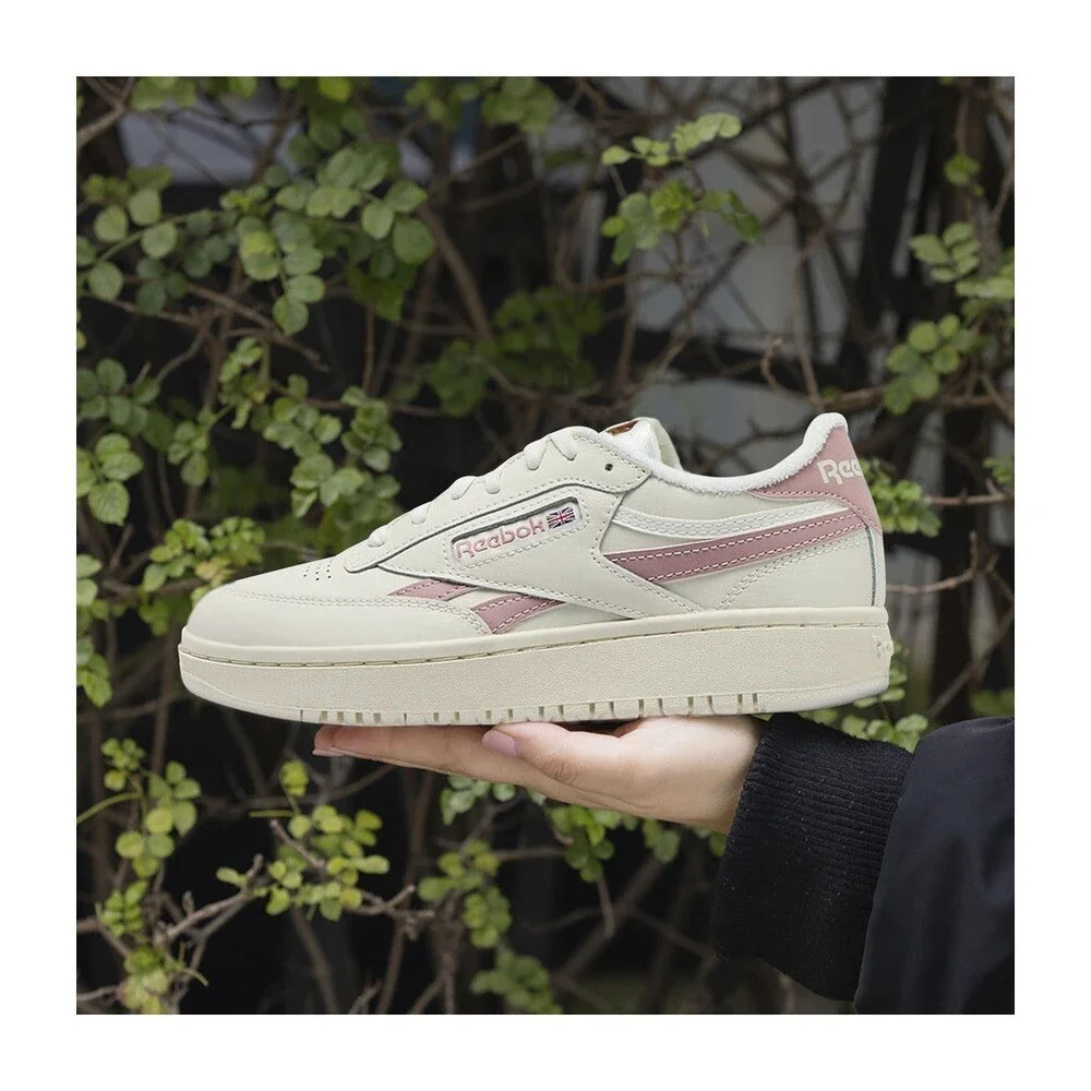 Reebok Women's Club C Double Athletic Chalk/Smokey Rose/Chalk 100008943
